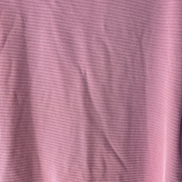 Elegant Mauve Long Sleeve V-Neck Top - Picture 6 of 13
